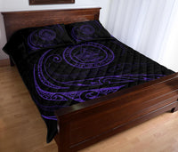 Palau Quilt Bed Set - Purple - Frida Style - Polynesian Pride