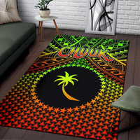 Polynesian Chuuk Area Rug - Reggae Vintage Polynesian Patterns - Polynesian Pride