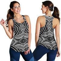 Micronesia Women's Racerback Tank - Micronesian Pattern - Polynesian Pride