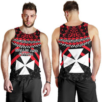 Wallis And Futuna Polynesian Men Tank Top - Vibes Version - Polynesian Pride