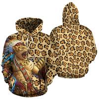 Aztec Jaguar Warrior Hoodie - Polynesian Pride