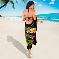 Fiji Polynesian Sarong - Plumeria Tribal - Polynesian Pride