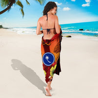 Chuuk Custom Personalised Sarongs - Tribal Tuna Fish - Polynesian Pride