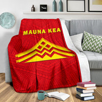 Hawaii Mauna Kea Polynesian Premium Blanket - Polynesian Pride