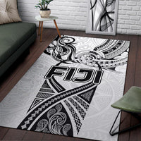 Fiji Rugby Area Rug Polynesian Waves Style - Polynesian Pride
