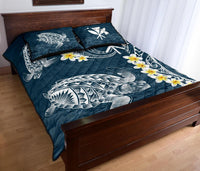 Hawaii Turtle Plumeria Polynesian Quilt Bed Set - Sease Style - Polynesian Pride