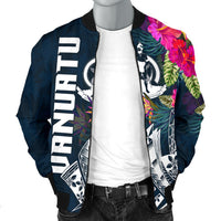 Nauru Men's Bomber Jacket - Summer Vibes - Polynesian Pride