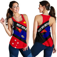 Papua New Guinea Women's Racerback Tank - West New Britain Province - Polynesian Pride