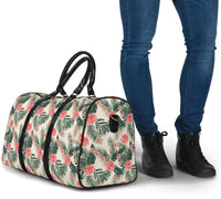 Hibiscus Plumeria Tropical Red Hawaii Travel Bag - Polynesian Pride