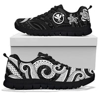 Polynesian Hawaii Sneakers - White Tentacle Turtle - Polynesian Pride