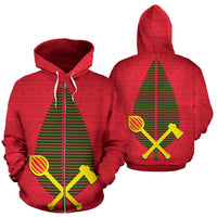 Alo Wallis and Futuna Zip up Hoodie - Polynesian Pride