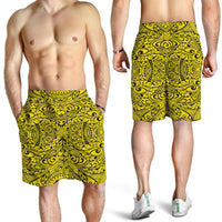 Polynesian Culture Yellow Men's Short - Polynesian Pride