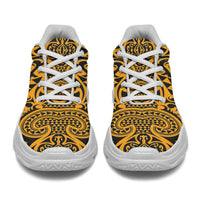 Polynesian Kakau Turtle Old Chunky Sneakers - Polynesian Pride