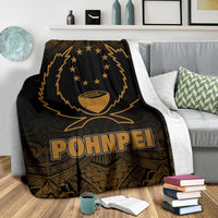 Pohnpei Premium Blanket - Gold Fog Style - Polynesian Pride