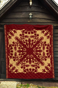 Hawaiian Quilt Vintage Premium Quilt - Polynesian Pride