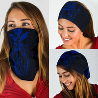 Hawaii King Kanaka Kakau Bandana 3 - Pack - Blue - Polynesian Pride