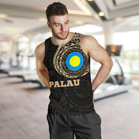 Palau Polynesian Tattoo Style Tank Top A7 - Polynesian Pride