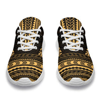 Papua New Guinea Sporty Sneakers - Polynesian Chief Gold Version - Polynesian Pride
