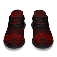 Nauru Sporty Sneakers - Polynesian Chief Red Version - Polynesian Pride
