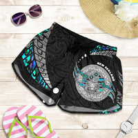Maori New Zealand All Over Print Women's Shorts Hei Tiki Sport Style - Polynesian Pride