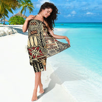 Hawaii Sarong - Hawaiian Style Tribal Fabric Patchwork - Polynesian Pride