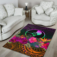 YAP Area Rug - Summer Hibiscus - Polynesian Pride