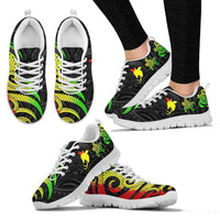 Papua New Guinea Sneakers - Reggae Tentacle Turlte - Polynesian Pride