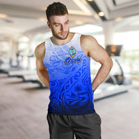 Guam Polynesian Men's Tank Top - Tribal Tattoo With Seal - Polynesian Pride
