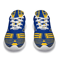 Nauru Sport Sneakers - Polynesian Tattoo Flag - Polynesian Pride