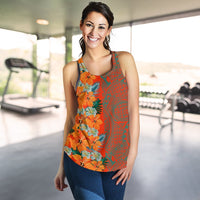 Tropical Polynesian - Hawaiian Women's Tank Top - Haka Style - Polynesian Pride