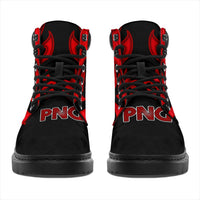 Papua New Guinea All - Season Boots - Png Flame - Polynesian Pride