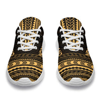 Norfolk Island Sporty Sneakers - Polynesian Chief Gold Version - Polynesian Pride