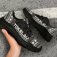 Tokelau Chunky Sneakers - Polynesian Chief Black Version - Polynesian Pride