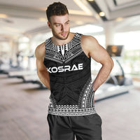 Kosrae Men's Tank Top - Polynesian Chief Black Version - Polynesian Pride