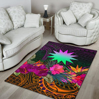 Nauru Area Rug - Summer Hibiscus - Polynesian Pride