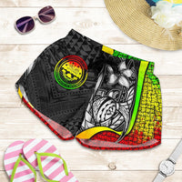 Federated States of Micronesia Women's Shorts Reggae - Turtle With Hook - Polynesian Pride