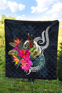 Vanuatu Polynesian Premium Quilt - Tropical Flower - Polynesian Pride