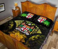 Fiji Polynesian Quilt Bed Set Hibiscus Reggae - Polynesian Pride
