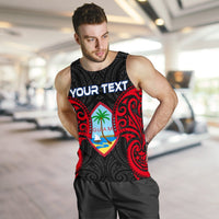 Guam Polynesian Custom Personalised Men's Tank Top - Guam Spirit - Polynesian Pride