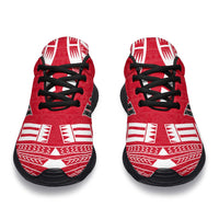 Hawaii Sport Sneakers - Polynesian Tattoo Flag - Polynesian Pride