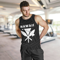 Hawaii Kanaka Polynesian Men's Tank Top White - Polynesian Pride