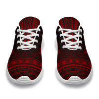 Hawaii Sporty Sneakers - Polynesian Chief Red Version - Polynesian Pride