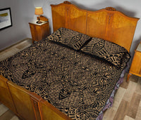 Hawaii Quilt Bed Set Polynesia Lauhala Mix AH - Polynesian Pride