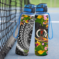 Vanuatu Hydro Tracking Bottle - Seal Spiral Polynesian Patterns - Polynesian Pride