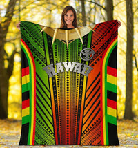Hawaii Polynesian Premium Blanket - Tribal Ornamental - Polynesian Pride