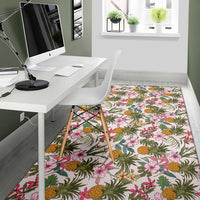 Tropical Pineaapple Rug - Polynesian Pride