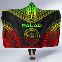Palau Polynesian Chief Hooded Blanket - Reggae Version - Polynesian Pride