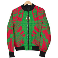 Vanuatu Men Bomber Jackets - Polynesian Tattoo Flag - Polynesian Pride