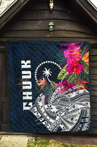 Chuuk Premium Quilt - Chuuk Summer Vibes - Polynesian Pride