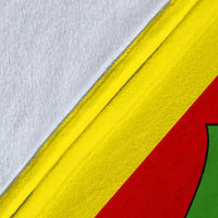 Kanaka Maoli Original Flag Premium Blanket - Polynesian Pride